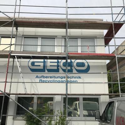 Malerbetrieb Michael Sigmund Ketsch Fassadenbeschriftung 01